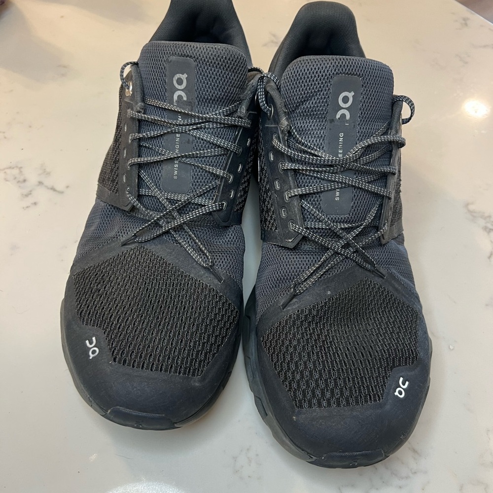On Running Black Athletic Shoes